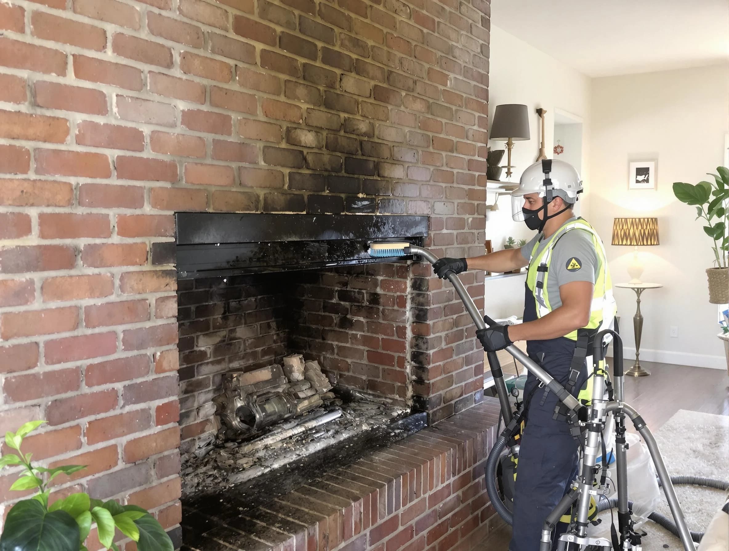 Upper St. Clair Chimney Sweep providing fireplace cleaning services in Upper St. Clair, PA