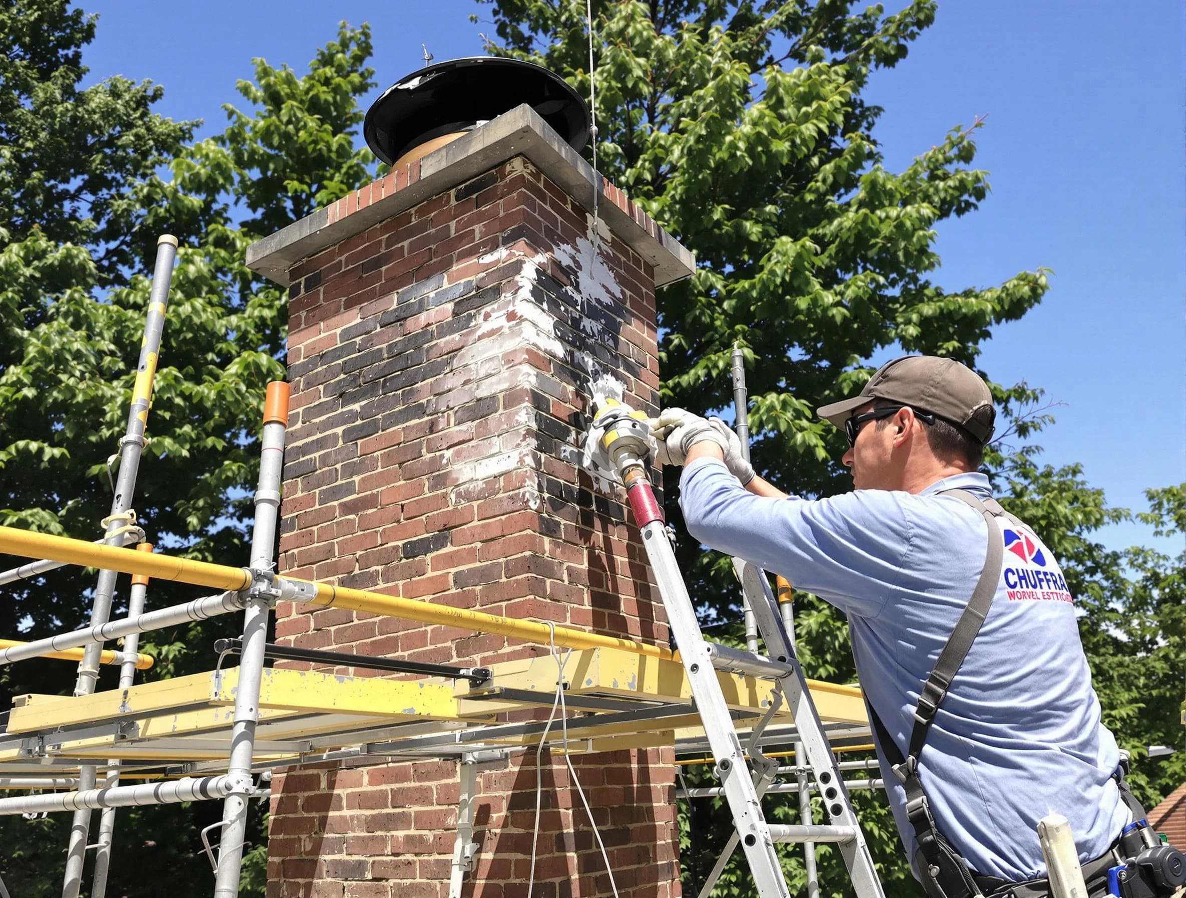 Structural chimney repair by Upper St. Clair Chimney Sweep in Upper St. Clair, PA